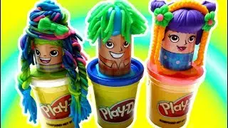 ❤Đồ Chơi Đất Nặn Play Doh Salon Cắt Tóc Và Tạo Kiểu Tóc (Phần 1 )