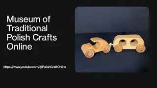 Toy - Car and caravan wood