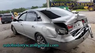 KMHFC46FX7A241763 Hyundai Azera 2007