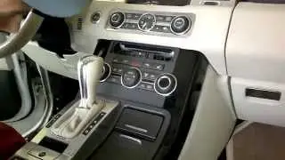 Range Rover Sport autobiography  снятие консоли
