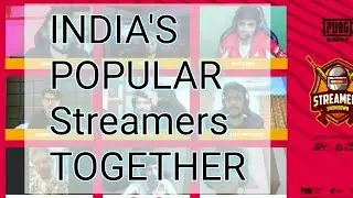 INDIA's POPULAR STREAMERS Together❤️|| #StreamersShowdown ||