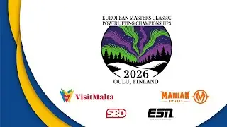 Women M3 76 &ndash; 84+ kg, Women M2 52 &ndash; 57 kg - European Masters Classic Powerlifting Championships 2026