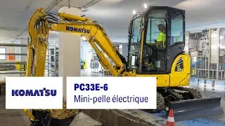 Komatsu PC33E-6 Mini-pelle électrique