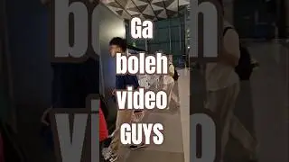 Baru tau ga boleh video #maaf #novideo #notakingpicture #nocamera #bandara