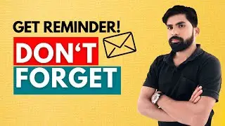 Post Reminder using Google Sheets on Email [ Hindi ]