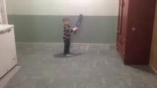 Little Afghan boy giving his best to the cricket game, amazing cricket talent