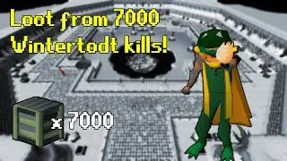 Loot from 7000 Wintertodt and 200m Firemaking XP!