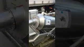 Loading trouts in a truck with our Fish pump Pescavac 50 (8 inch) & its dewatering hopper