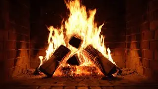 Soft Piano by the Fire 🔥 Cozy Fireplace Ambience for Calm Nights & Relaxation