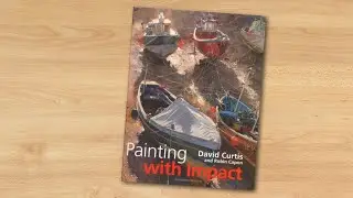 (book flip) Painting with Impact by David Curtis