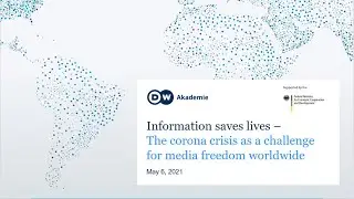 Information saves lives // DW Akademie/BMZ launch event on May 6, 2021