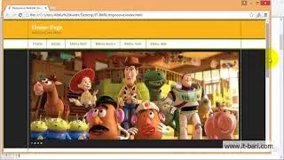 16  Making Menu Responsive  IT Bari Tutorials