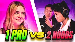 Can League Pros 1v1 Valorant Pros in Valorant (With Twists)?! ft. katsumi, Annie, Berserker, Winsome