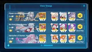 Hi3 EX: Memorial Arena SSS Masked Fool Sampo 47888 , S2+2 PAWS , SS+1 FWS , +3 HOHE , 3S Chenxue