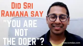 Did Ramana Maharshi say 