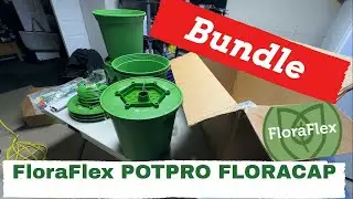 5 GALLON POTPRO W BUBBLER FLORACAP IRRIGATION & POTPRO PLATFORMS 4'X4'