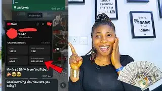 Она заработала свои ПЕРВЫЕ 100 долларов за 2 недели! 😱Монетизировала их за месяц! (ВОТ КАК...)