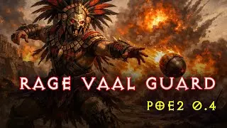 [POE2] 0.4 Rage Vaal Guard vs Uber Bosses and Vaal Temple - Shaman Minion Build