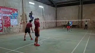 Semifinal Badminton Great Independence Day Store Kokoh Vs HRBP Security IT #fyp #viral #agustusan 