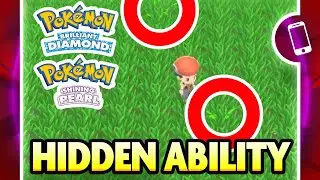 HOW TO FIND HIDDEN ABILITY POKEMON with POKERADAR in BDSP! #shorts