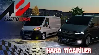 TİCARİ ARA&Ccedil;LARLA TRAFİĞİ BİRBİRİNE KATTIK // Asetto corsa // Rampage v997 rowdy
