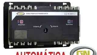 CHAVE DE TRANSFERENCIA AUTOMATICA REDE GERADOR