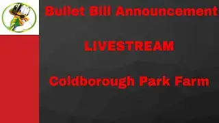 Live Stream - SPECIAL Bullet Bill Announcement