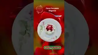 Floral Porcelain Elegance