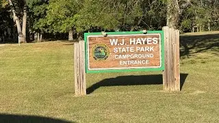 W.J. Hayes state park campground 