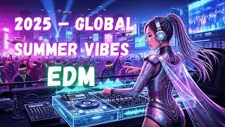 EDM Bangers 2025 &ndash; Global Summer Vibes (Multilingual & International Beats) 🔥❤️&zwj;🔥🎧