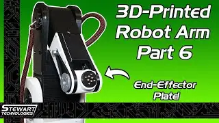 3D Printed 6 Axis Robot Arm Part 6 | Gripper Design