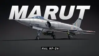 История и характеристики HAL HF-24 Marut | Легенда индийской авиации