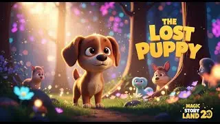 The Brave Puppy Adventure 🐶 | 3D Pixar-Style Animated Story for Kids | Magic Story Land