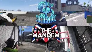 Mandem Vs Seaside 3v6 By Paint Building - Multi POV
