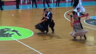 WDSF INTERNATIONAL OPEN FAENZA 3 TURNO TANGO CHIANESE VINCENZO PALMIERI FRANCESCA PIA