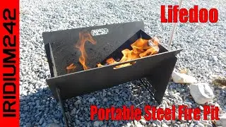 Lifedoo Portable Steel Fire Pit:  Very Handy!