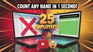 COUNTA Formula Explain for Beginners // Ms excel Functions 