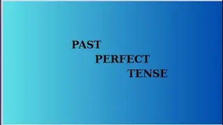 PAST PERFECT TENSE - (Miş&rsquo;li ge&ccedil;miş zamanın hik&acirc;yesi)