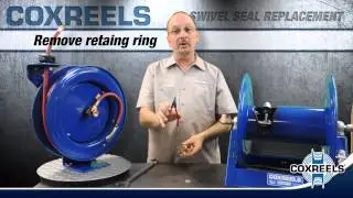 How to replace swivel seals on a reel - COXREELS