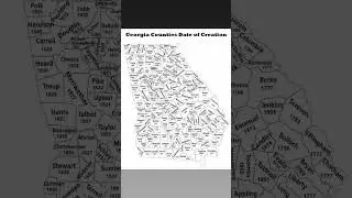#georgia #colonization #usahistory #stateofgeorgia #unitedstates #counties #redstate #bluestate 🇺🇲