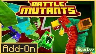 Battle Mutants Add-On | Minecraft Рынок Дополнение | Демонстрация