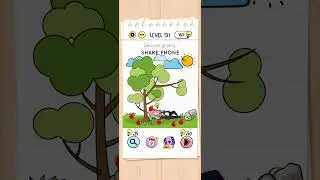 Brain Test Level 131 Solution & Walkthrough | Tricky Puzzles (Android & iOS Shorts)
