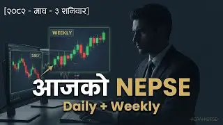 NEPSE Today | Daily & Weekly Outlook | २०८२ - माघ - ३ शनिवार