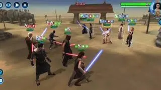 SWGOH GAC - Stranger vs GL Rey