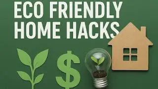 Eco-friendly home hacks that save money and the planet 🌏.