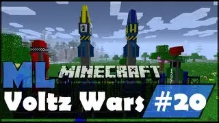 Minecraft Voltz Wars - Testing Nukes And We Might Have Crashed The Server - EP20