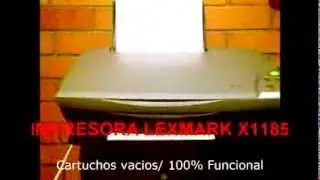 Impresora Lexmark x1185