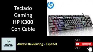 HP K300 | &iquest;Vale la pena este teclado gamer econ&oacute;mico con RGB? 🔥