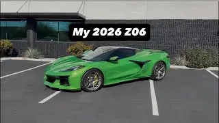 Pick Up My 2026 Z06 From Creative Bespoke 