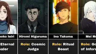 🔥 Jujutsu Kaisen Characters in a  Parallel Universe 🌌⚡